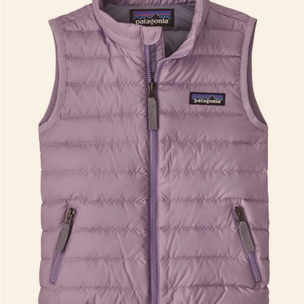 Patagonia vest xs light purple women’s